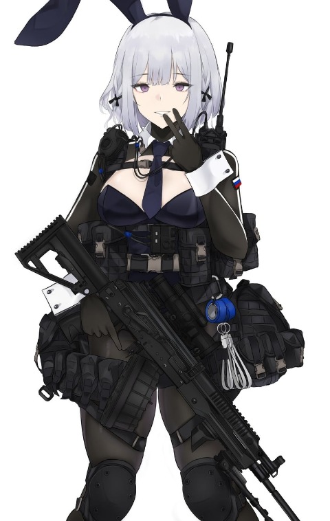 Anime R34 / girls' frontline, rpk-16 (girls' frontline), pz-15, 1girl ...